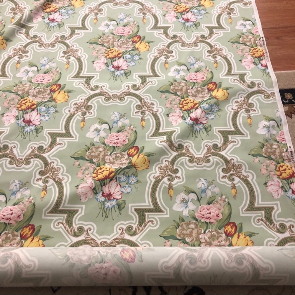 New floral print cotton fabric 10 yards